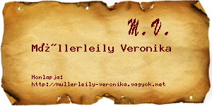 Müllerleily Veronika névjegykártya